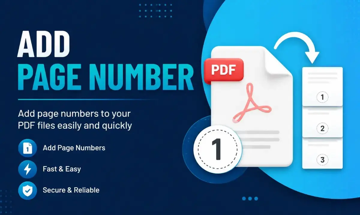 Add Page Numbers to PDF — Free Online Tool by PixaPDF Tools Add Page Numbers to PDF using a fast, secure and powerful online tool